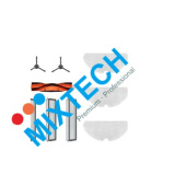 Комплект аксессуаров для робота-пылесоса Dreame D9Pro/D9Max/L10Pro (Черный) (основная щетка - 1 шт., боковая щетка - 2 шт., фильтр - 3 шт., сменная са