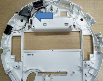 R Ground&Photoelectric collision assembly-Mi Robot Vacuum Mop Essential