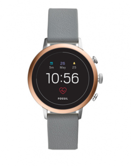 Смарт-часы Fossil Gen 4 - Venture HR Gray Silicone DW7F1