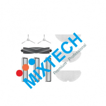 Комплект аксессуаров для робота-пылесоса Dreame D10s (основная щетка - 1 шт., боковая щетка - 2 шт., фильтр - 3 шт., сменная салфетка - 3 шт.)